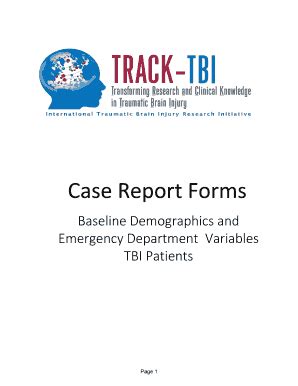 Fillable Online tracktbi ucsf Case Report Forms - tracktbi.ucsf.edu Fax ...
