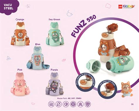 Vacu Steel Funz 550 Bottle - All About Brands
