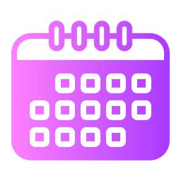 Scheduling - Free time and date icons