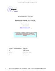 Knowledge Management Project Plan 的图像结果