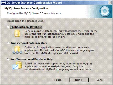 Image result for MySQL Server Instance Config Wizard
