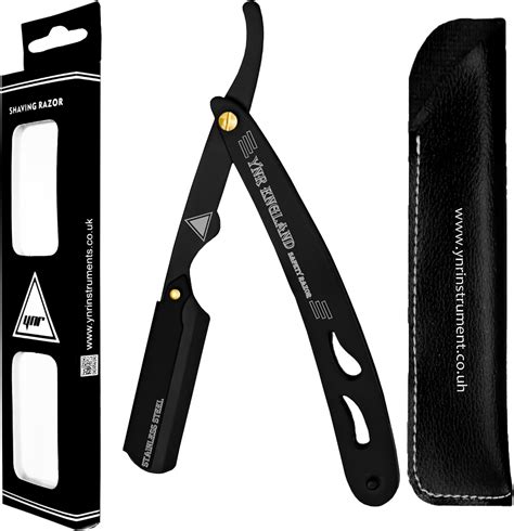 YNR England Cut Throat Razor – Professional Straight Razor, Japanese ...