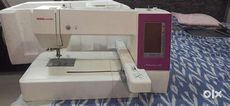 Usha Janome 450e memory craft model Embroidery machine - Kitchen ...