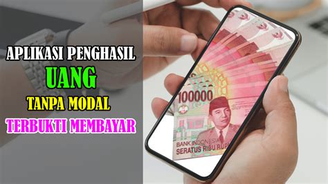 aplikasi penghasil uang yang benar