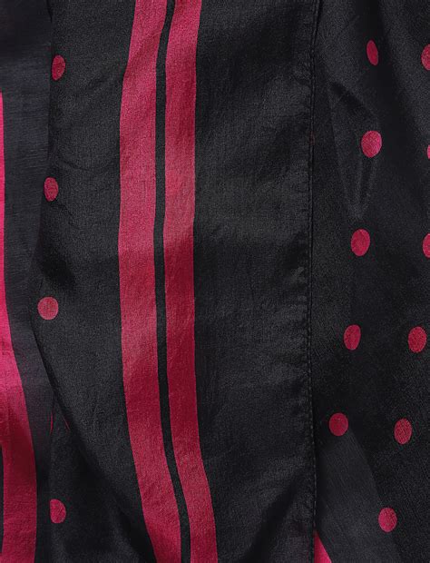 Buy Pure Silk Polka Dots Scarf at Marks & Spencer