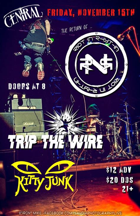 Riot In Rhythm returns to Seattle - Featuring Trip The Wire and Kitty ...