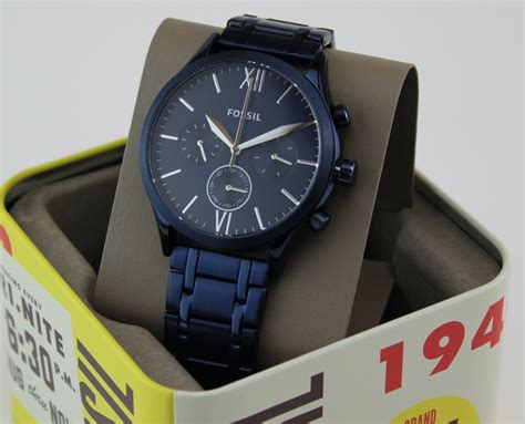 New Authentic Fossil Fenmore Midsize Chronograph India | Ubuy