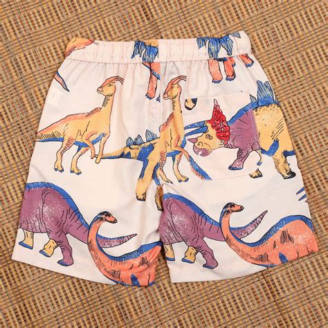 Shop Peach Colour Printed Kids Shorts Online India