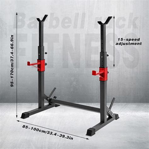UNIKAT 550LBS Max Load Barbell Rack - Bench Press India | Ubuy