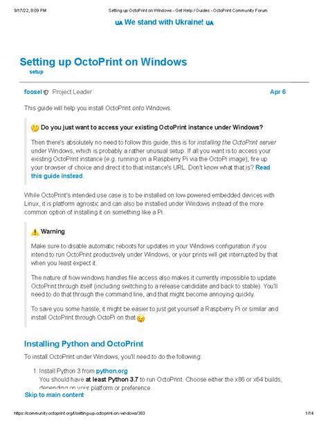 Image result for OctoPrint Windows
