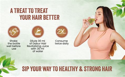 Dabur Hair Revitalizing Juice - 1L | Hair Care Juice for Hair Growth ...