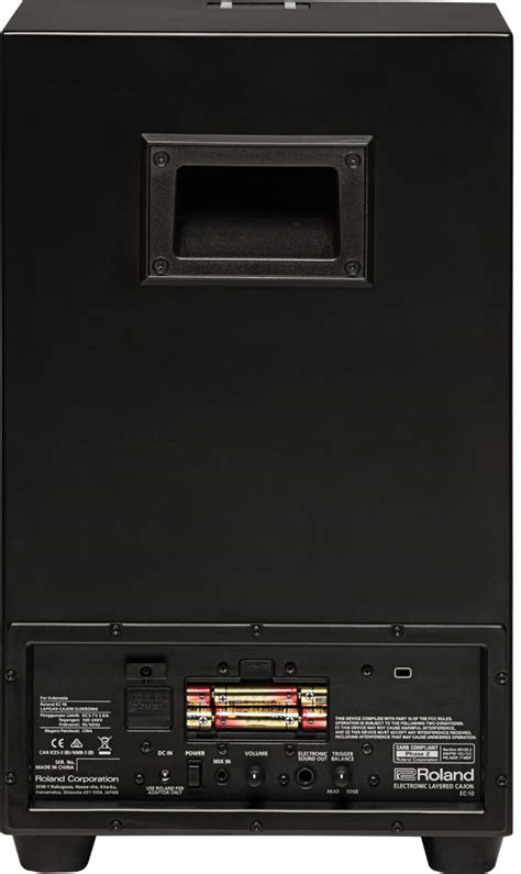 Roland India - ELCajon EC-10 | Electronic Layered Cajon