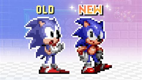 Classic Sonic The Hedgehog Sprites