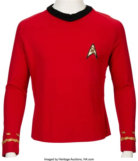 James Doohan "Scotty" Season 3 Starfleet Tunic from Star Trek: The ...