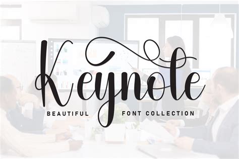 Keynote Font by william jhordy · Creative Fabrica