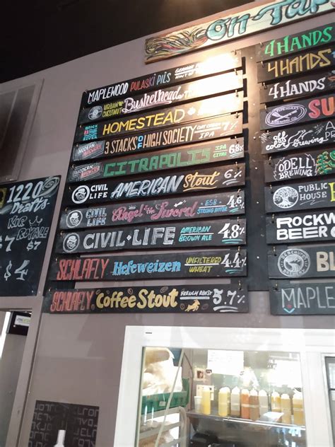 Menu at The Gramophone pub & bar, St. Louis