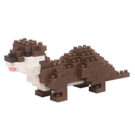 Buy Nanoblock Small Clawed Otter Building Kit Online at Low Prices in ...