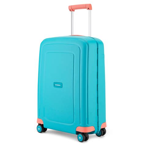 Samsonite S'cure Sport Spinner 55/20 Unisex Aqua Blue Cabin Luggage