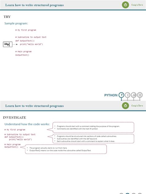 Image result for Structure Programme Python