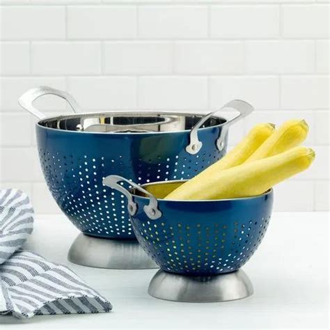 Stainless Steel Colander - Stainless Steel Mini Colander With Base and ...