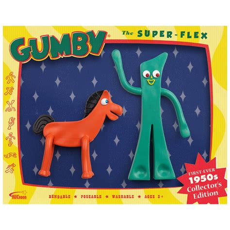 Gumby and Friends Bendable Figure Blockheads Pokey In Disguise | eBay