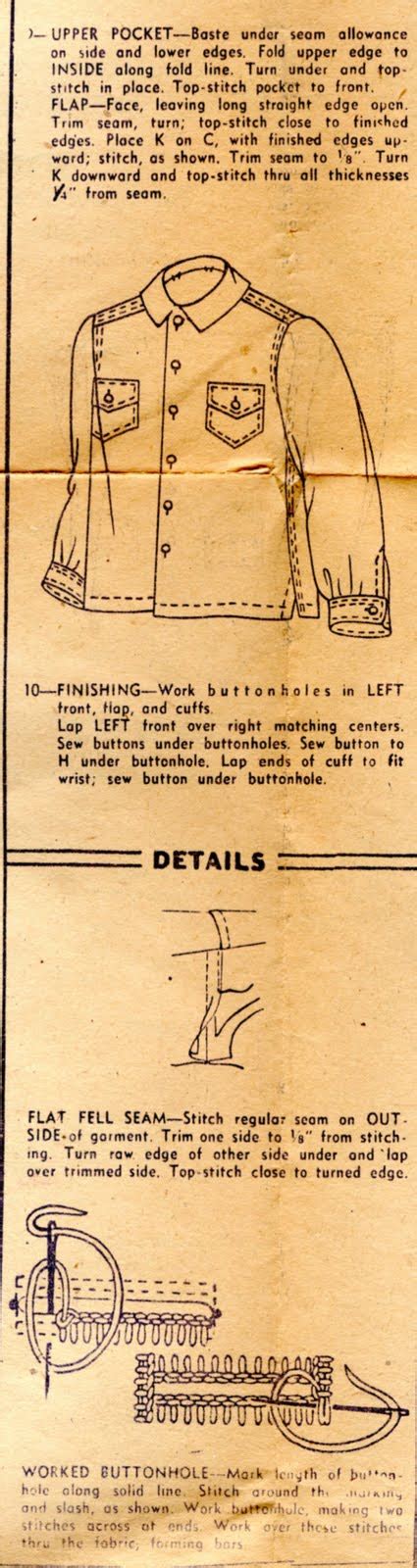 Simplicity Shirt Sewing Tutorial 的图像结果