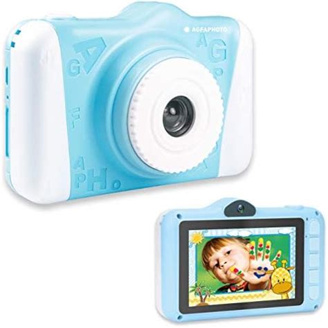AGFAPHOTO Kids Digital Camera 12MP Dual Lens, 1080P Video, 3.5" Screen ...