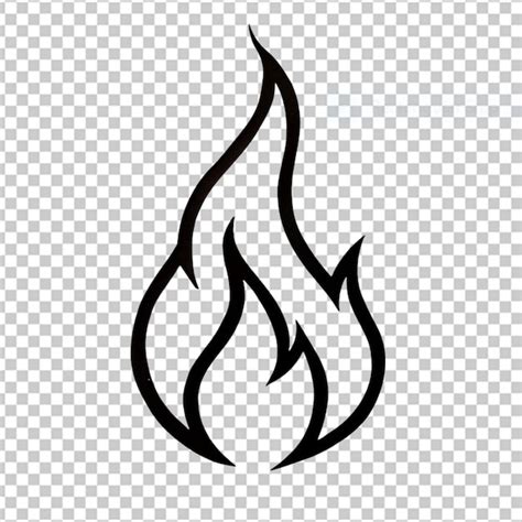Outline Fire PSD, High Quality Free PSD Templates for Download | Freepik