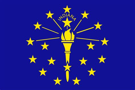 State Flag - Indiana - The Flag Factory