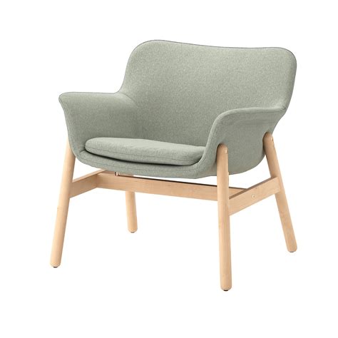 VEDBO armchair, Gunnared light green - IKEA