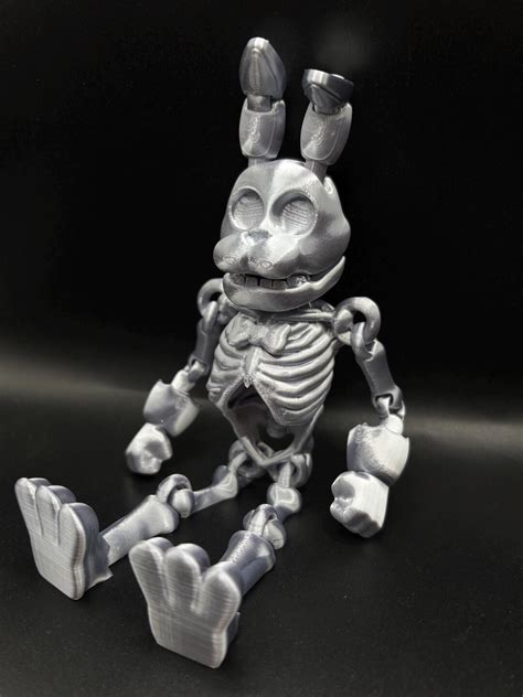 FNAF Bonnie Skeleton- Adjustable Mouth - Five Nights at Freddy's Flexi ...