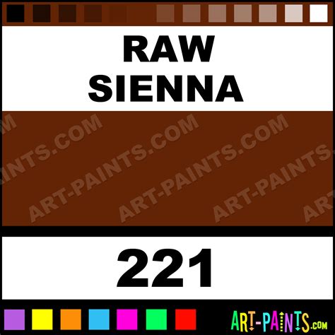 Raw Sienna Designers Gouache Paints - 221 - Raw Sienna Paint, Raw ...