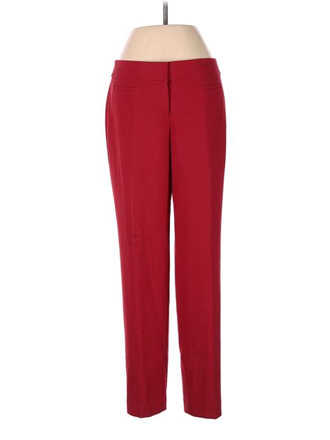 Ann Taylor LOFT Red Dress Pants Size 0 - 75% off | ThredUp