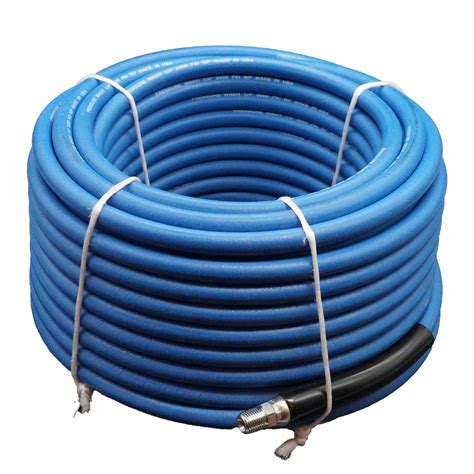 High Pressure Blue Solution Hose, 1/4 Inch, 3,000 PSI - The Extraction Zone