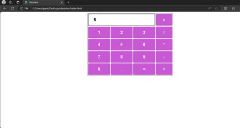 Image result for Simple Calculator Created by HTML and CSS Only