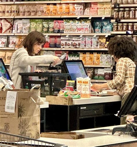 ZOOEY DESCHANEL Out for Grocery Shopping at Erewhon Market in Pacific ...
