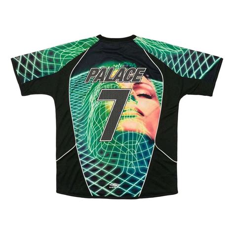 Palace x Umbro 3rd Goalie T-Shirt 'Black Neon' P26UMES077