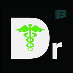Signever Specialized Reflective Green Creative Dr Inner Logo Doctor ...
