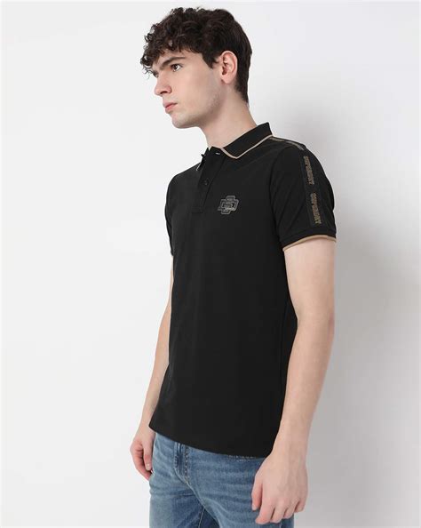 LUXE MONOGRAM TAPE POLO