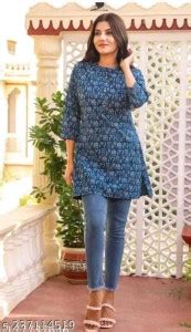 Shri Pradha Women Printed A-line Kurta - Buy Shri Pradha Women Printed ...
