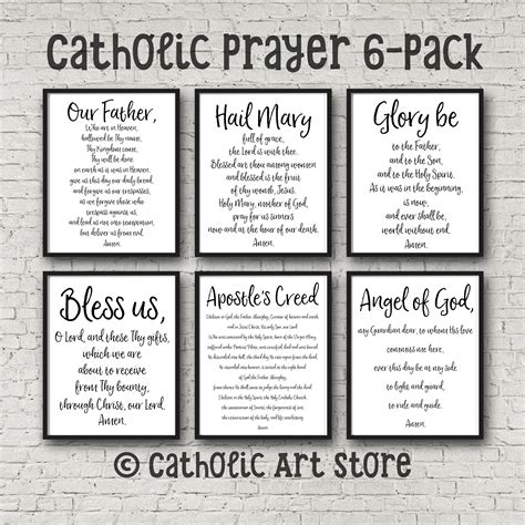 Catholic Prayers Printable
