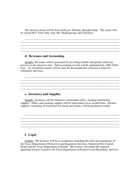 Business Plan Sample 的图像结果