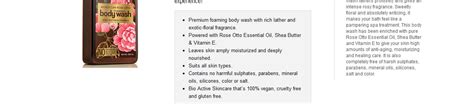 Buy Wow Skin Science Moroccan Rose Otto Foaming Body Wash - Shea Butter ...