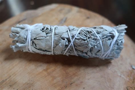 California White Sage Smudge Stick (4 Inch) - Lomar Farms