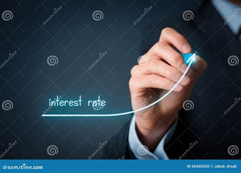 Increase interest rate stock photo. Image of concept - 65460320