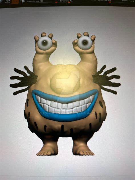Ahh Real Monsters Krumm render by EvilHayato on DeviantArt