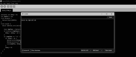 Arduino Square Wave 的图像结果
