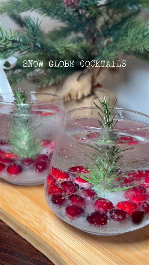 Snow globe cocktail – Artofit