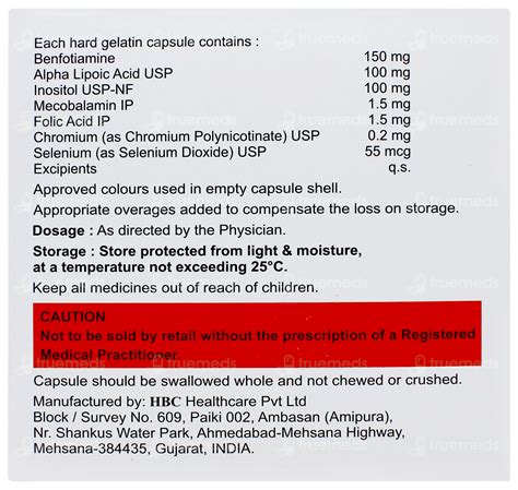 Mymi Max Capsule 10 - Uses, Side Effects, Dosage, Price | Truemeds