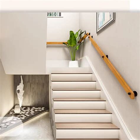 Wood Stair Railings Interior Design